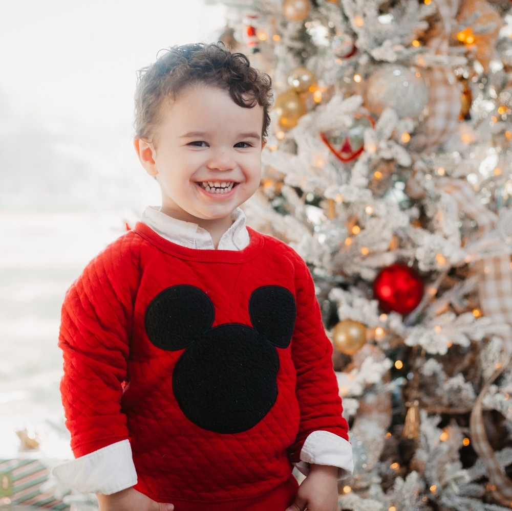 Baby Gap Mickey Quilted Sweatshirt